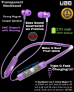 UAG Urbn Armour Gear Transparent ANC Gaming with Voice Changer