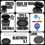 UAG Urbn Armour Gear CF-X PRO GAMING ANC EARBUDS - Image 7