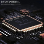 UAG Urbn Armour Gear ANC shine Matel Gaming Neckband With Vibration - Image 6